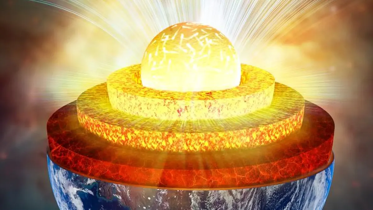 El centro de la Tierra tenía un secreto. El centro de la Tierra tenía un secreto.