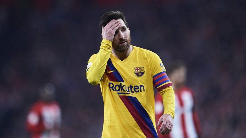 Con Messi, Barcelona también fue eliminado tras caer ante el Athletic Bilbao