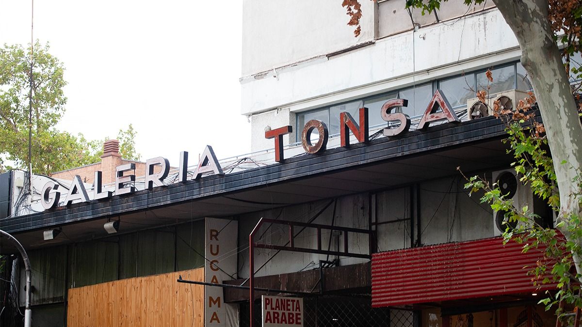 La galería Tonsa, otro sitio deteriorado en el centro de la Ciudad La galería Tonsa, otro sitio deteriorado en el centro de la Ciudad