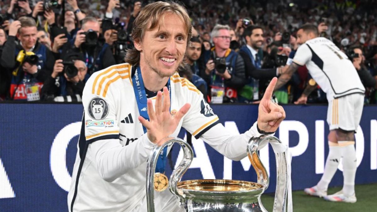 Modric ganó 6 veces la Champions League.