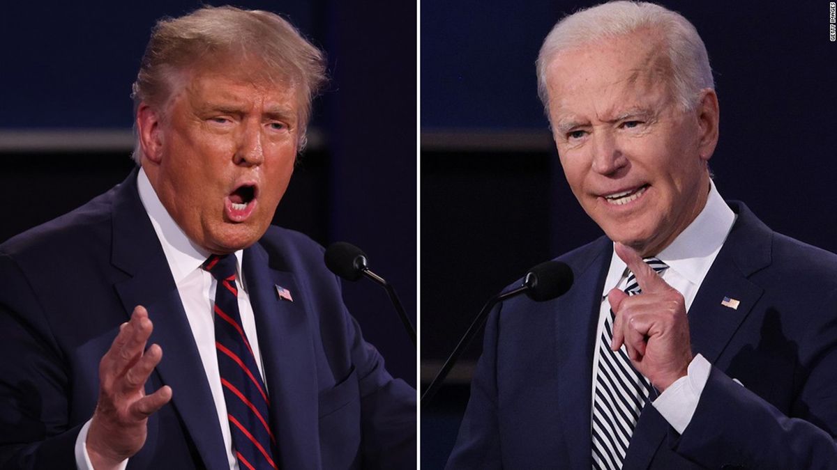 Donald Trump y su rival Joe Biden y están en las recta final de cara a las elecciones presidenciales en Estados Unidos