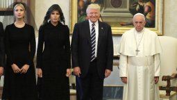 Las redes se rien de las fotos de la cumbre Papa Francisco - Trump