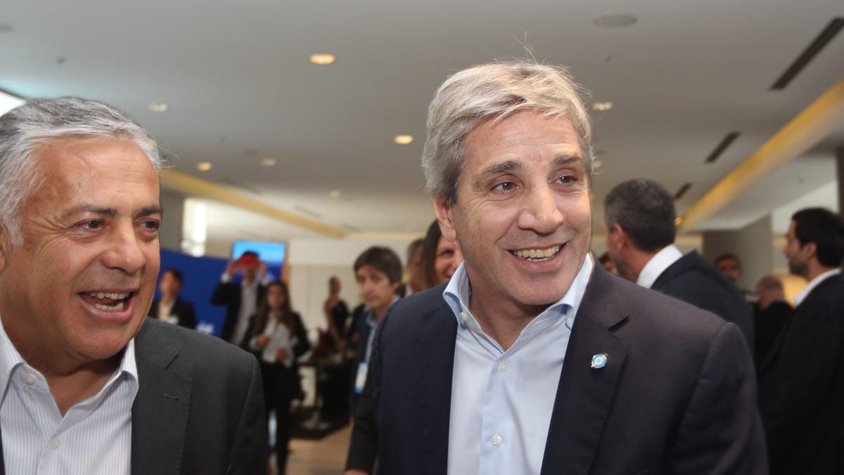 Alfredo Cornejo y el ministro Luis Alfredo Cornejo y el ministro Luis