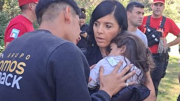 El video más conmovedor de la niña desaparecida en Córdoba: fue hallada y la emoción fue total