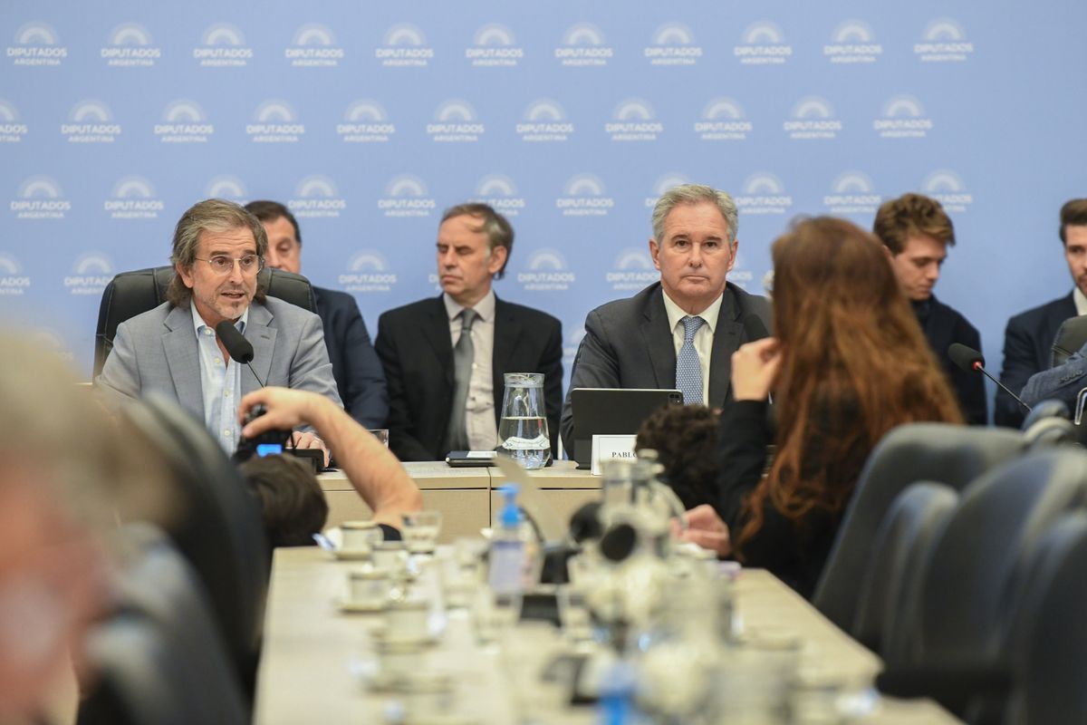 Una de las reuniones de la comisión de presupuesto en Diputados. Una de las reuniones de la comisión de presupuesto en Diputados.