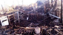 Un incendio dejó sin hogar a una mujer y sus hijos en San Martín