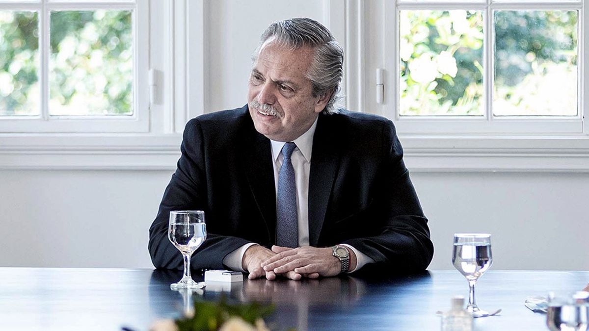 Alberto Fernández estuvo aislado en Olivos.
