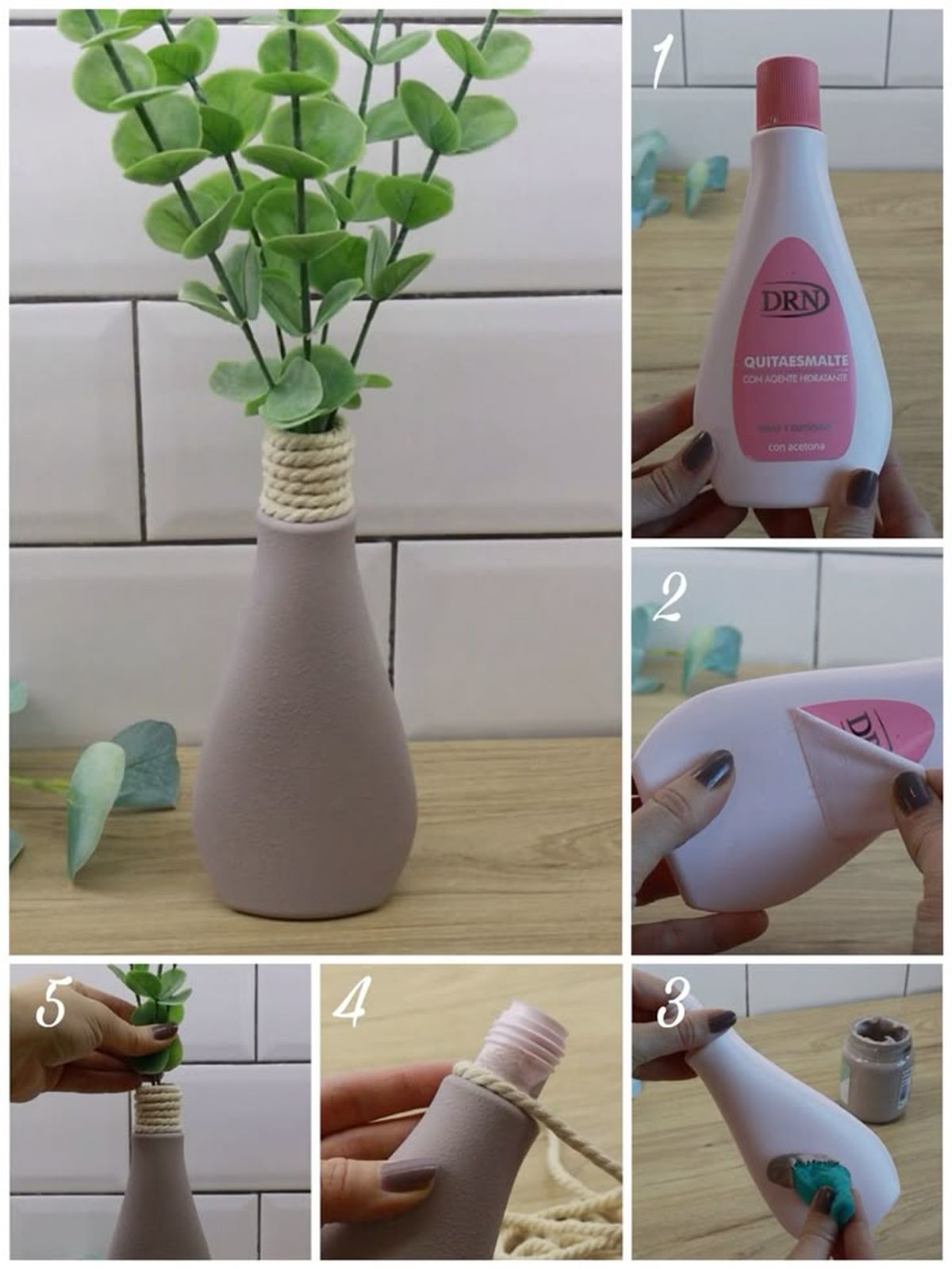 Reciclar quitaesmaltes. Reciclar quitaesmaltes.