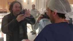 Milito fue otra vez papá