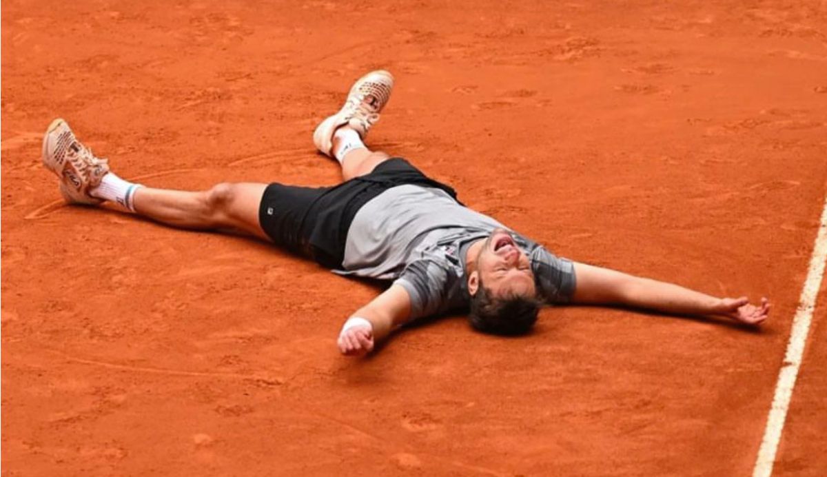 Zeballos hizo historia en el tenis.