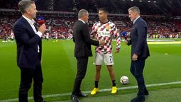 Lo ignoró. Cristiano Ronaldo no quiso saludar a un ex jugador que lo había criticado.