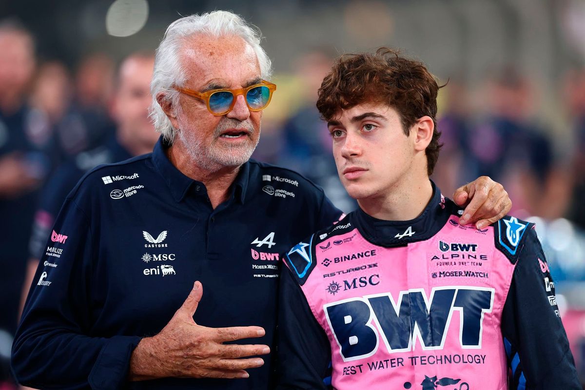 Briatore fue contundente tras el accidente de Franco Colapinto.
