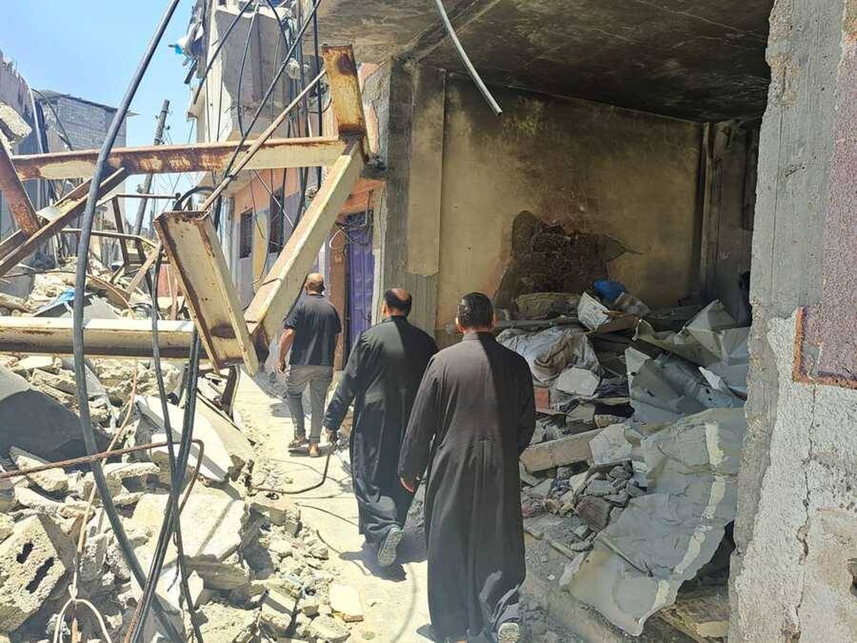 Israel atacó una iglesia en Gaza, murieron dos mujeres y el párroco argentino resultó herido. Israel atacó una iglesia en Gaza, murieron dos mujeres y el párroco argentino resultó herido. 