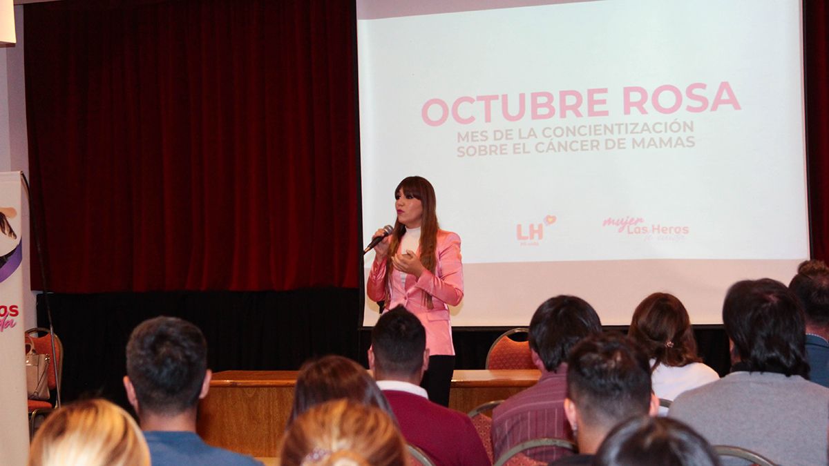 La municipalidad de Las Heras lanzó su Octubre Rosa.&nbsp;