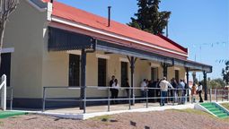 El Tren de Cercanías conectará el Este con el Gran Mendoza en un viaje de 40 minutos. En la foto aparece la Estación Libertador San Martín, en Junín.
