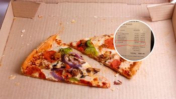Pidió llevarse las sobras de la pizza, le quisieron cobrar y casi se agarra a trompadas