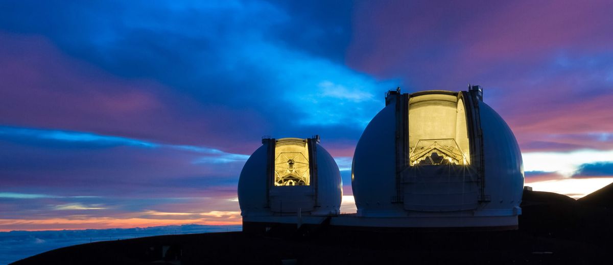 El Observatorio Keck fue clave en este estudio. El Observatorio Keck fue clave en este estudio.