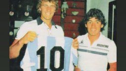 Maradona y Pfaff