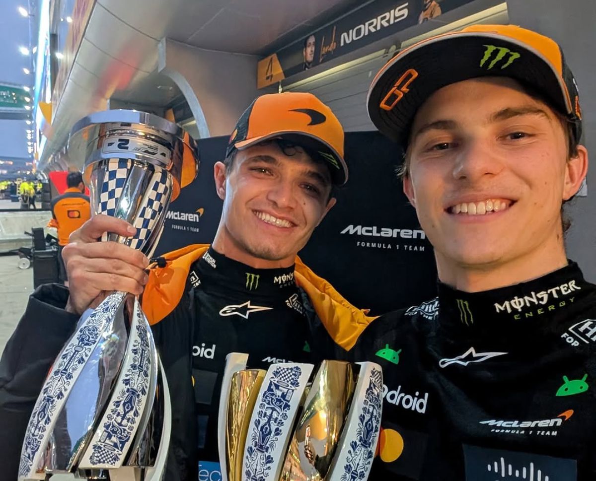 McLaren logró el 1-2 en China.