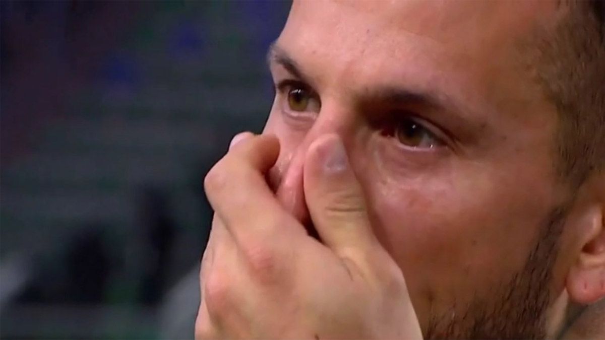 Darío Benedetto hizo un gesto que dio por finalizado el Trofeo de Campeones entre Boca y Racing.