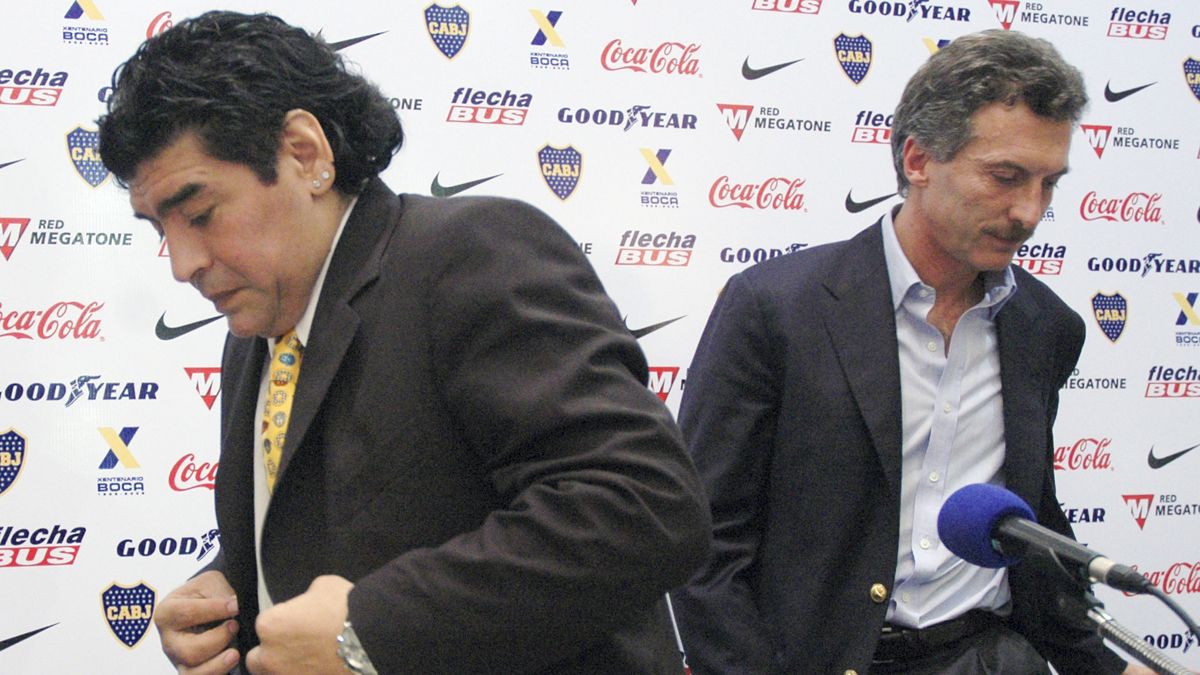 En Boca estuvo como dirigente pero no duró mucho.