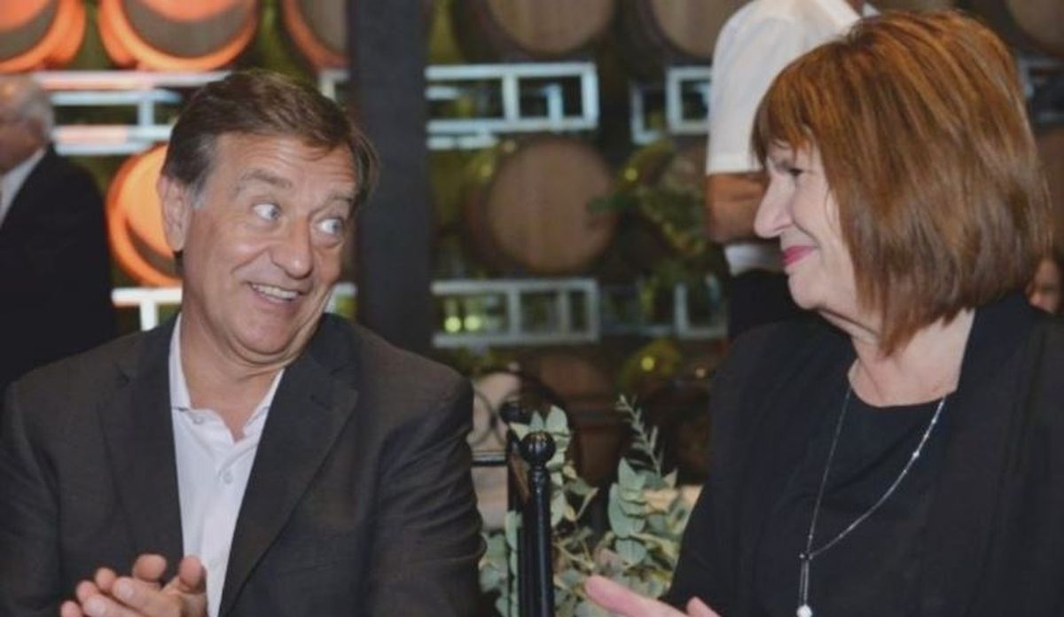 Rodolfo Suarez y Patricia Bullrich. El gobernador de Mendoza podría ser el precandidato a vicepresidente de la titular del PRO.