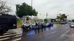 Llegaron a la ciudad 150 policías federales para cooperar con la seguridad