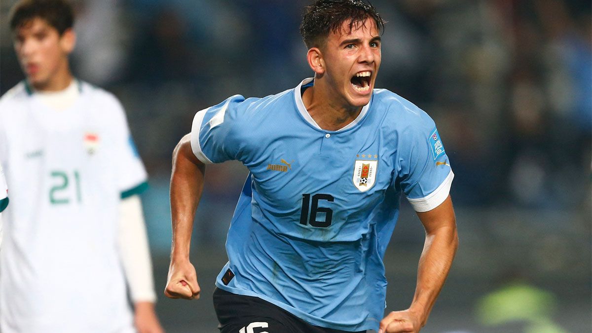 Mundial Sub 20: Uruguay goleó a Irak e Inglaterra le ganó a Túnez