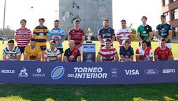 Los capitanes de los participantes en el Torneo del Interior A.