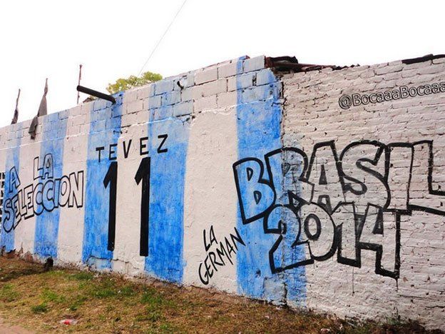 Un paredón para que Tevez vaya al Mundial de Brasil 2014