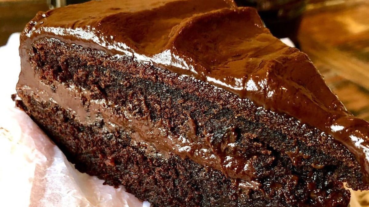 Torta matera de chocolate, una de las recetas baratas que te salva la merienda.