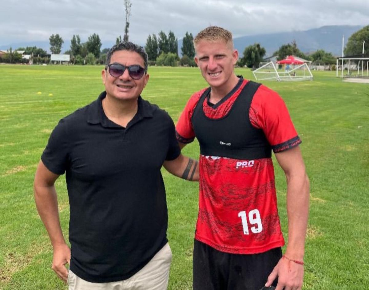 Emiliano Cuvertino ya dej&oacute; el Atl&eacute;tico Argentino y se entrena con su nuevo equipo.