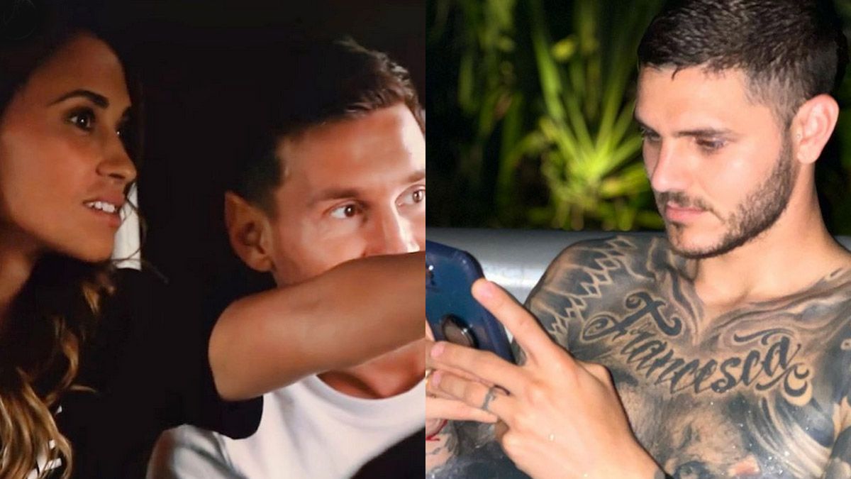 Icardi le dio una hermosa bienvenida a Messi al PSG