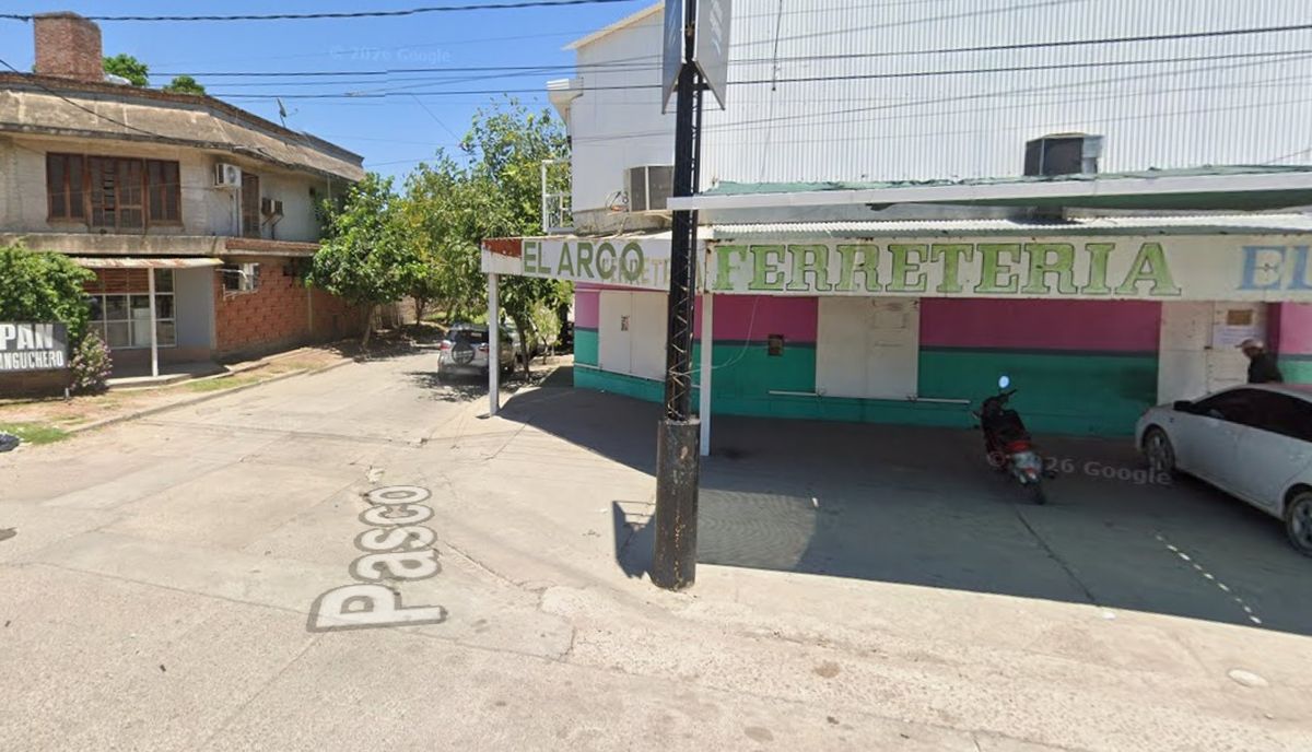 Esta fue la zona en la que se concretó el robo. Imagen: Google StreetView Esta fue la zona en la que se concretó el robo. Imagen: Google StreetView