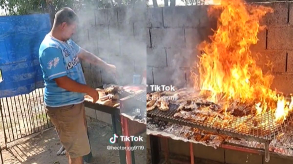 Se le fue la mano con el fuego del asado y lo mataron en las redes
