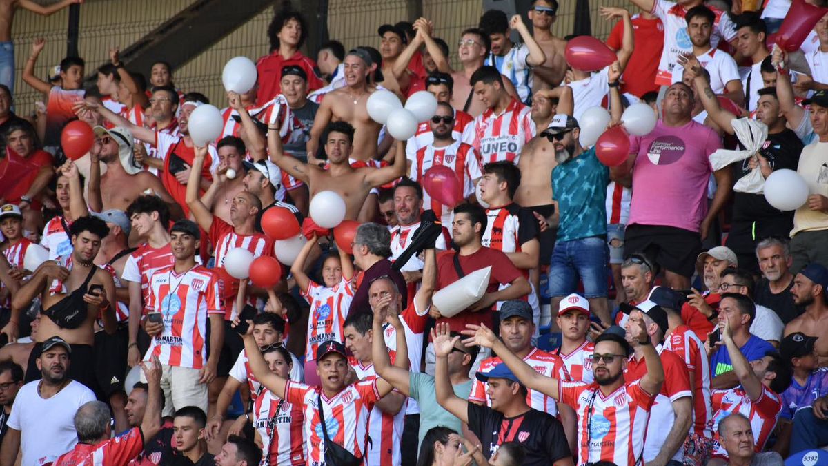 El presidente elogió la gran convocatoria de los hinchas del Atlético San Martín.
