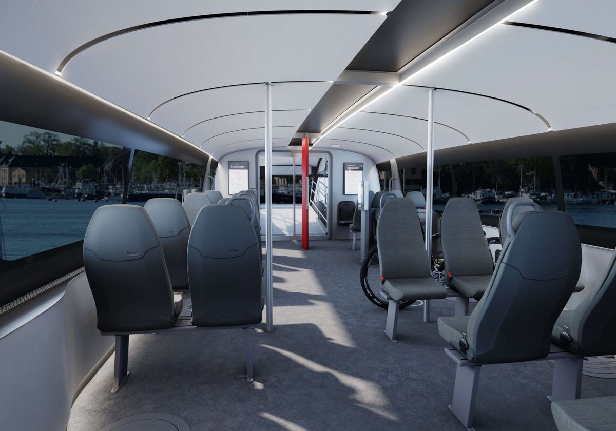 El interior es muy espacioso. El interior es muy espacioso.