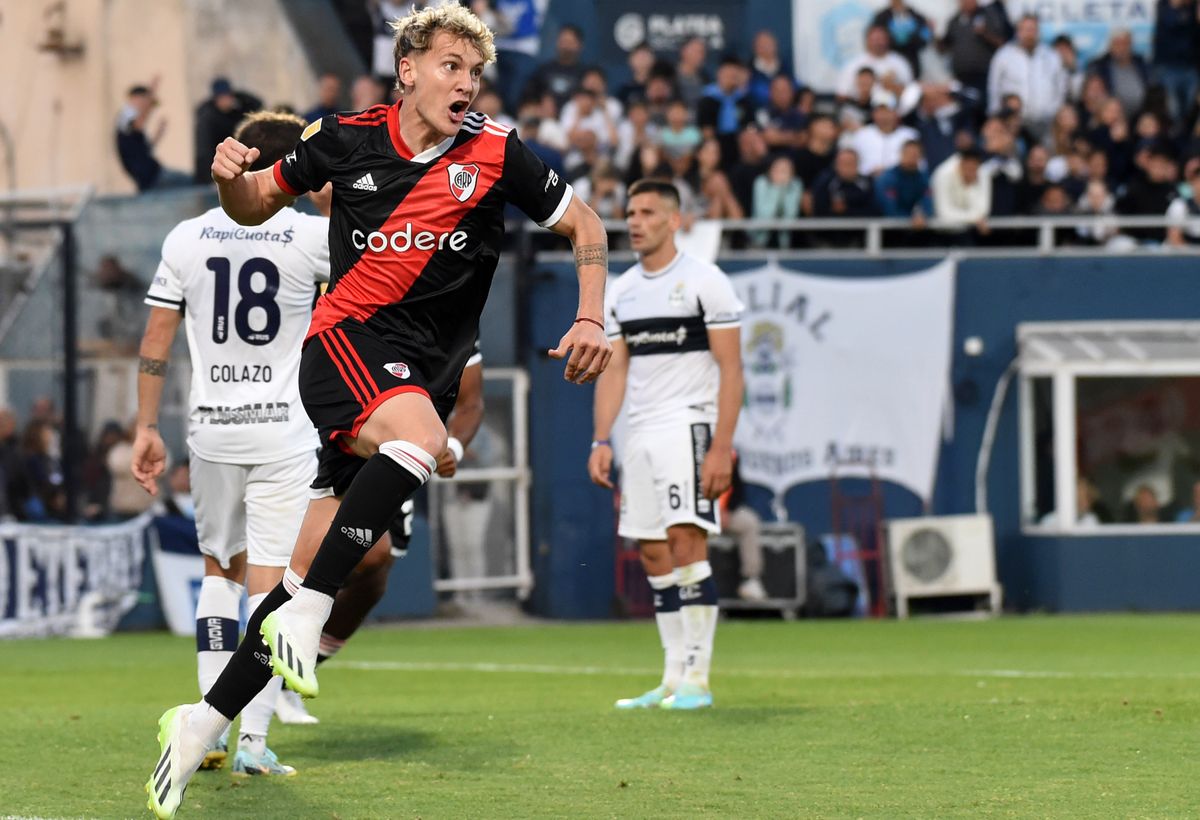 River celebró ante Gimnasia La Plata por la Copa de la Liga River celebró ante Gimnasia La Plata por la Copa de la Liga