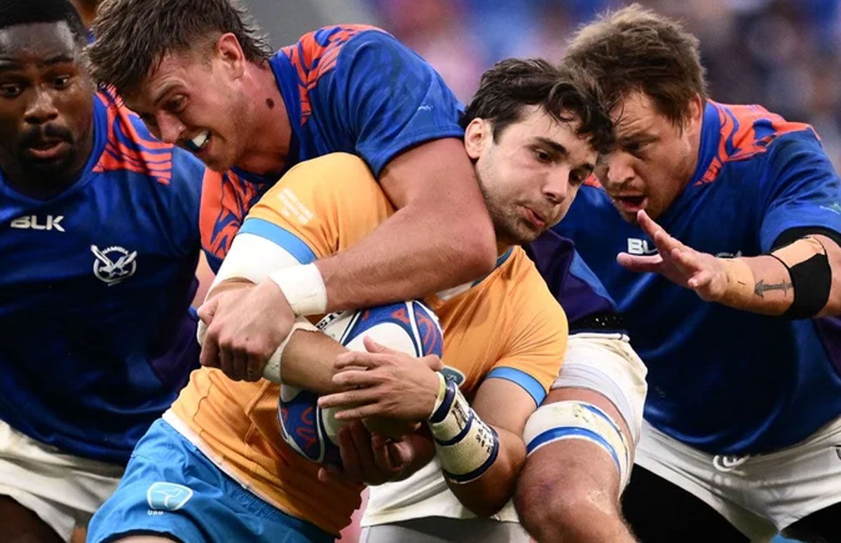 Uruguay reaccionó a tiempo y marcó la diferencia ante Namibia en el Mundial de Rugby 2023 Uruguay reaccionó a tiempo y marcó la diferencia ante Namibia en el Mundial de Rugby 2023
