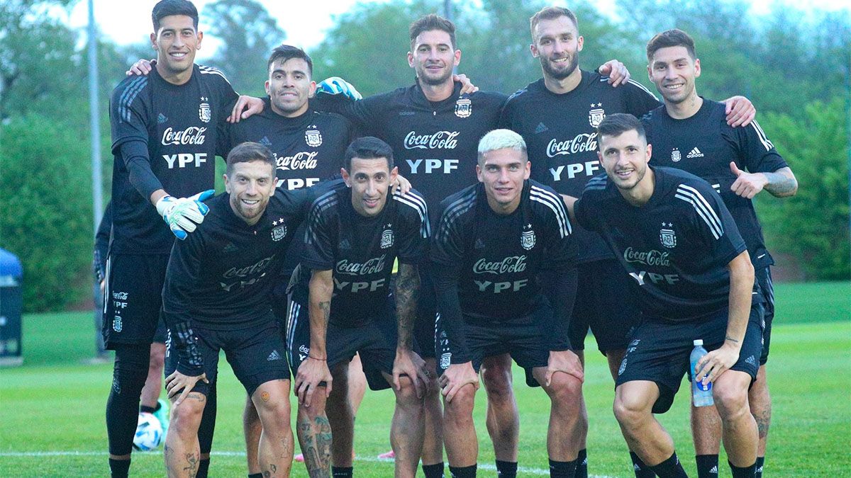 Selección Argentina: Scaloni no dio indicios del equipo titular