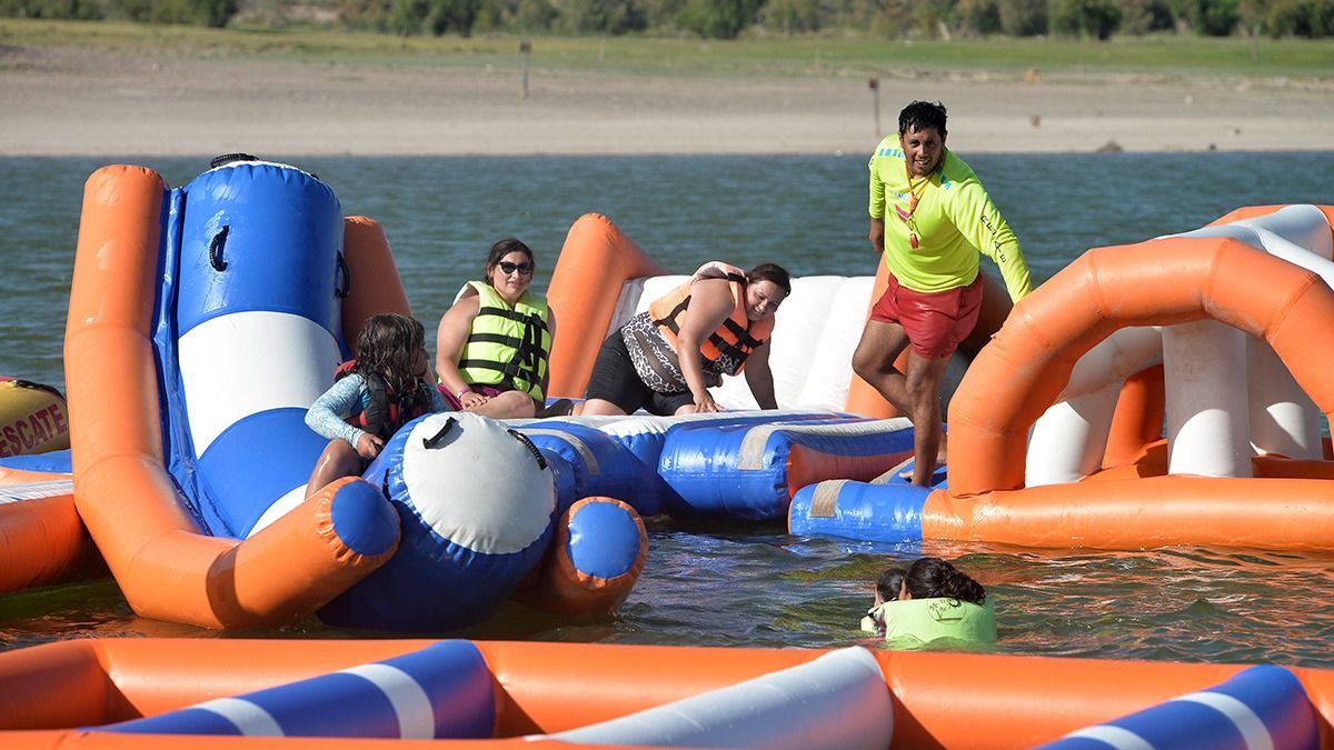 El parque acuatico de Dam Club, en el Carrizal. El parque acuatico de Dam Club, en el Carrizal.