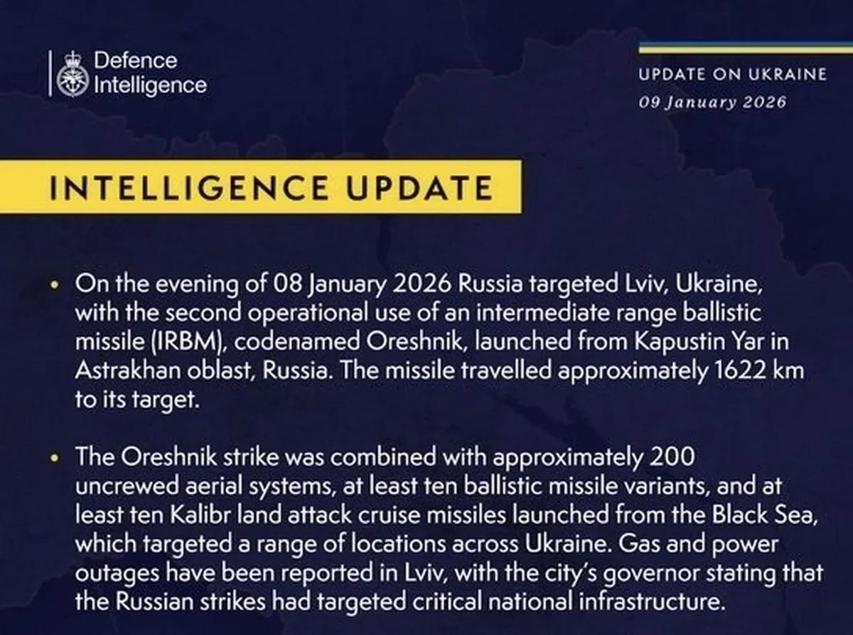 Inteligencia brit&aacute;nica dio su parte sobre el conflicto entre Ucrania y Rusia.