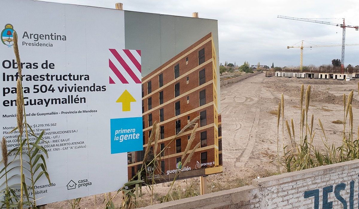 Las provincias estarán autorizadas a retomar las obras de viviendas que Nación decidió no continuar. 