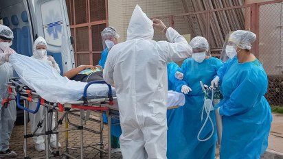 Brasil atraviesa el peor momento sanitario y hospitalario de su historia ya que tiene una acupación superior al 80 por ciento de camas de terapia intensiva