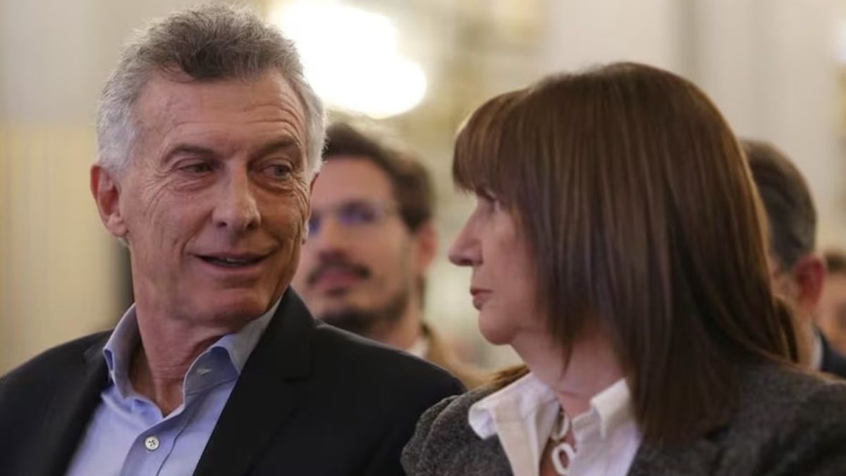 Mauricio Macri y Patricia Bullrich.