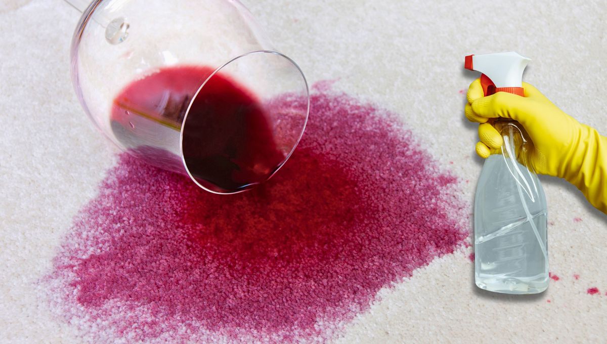 Por qué hay que rociar vinagre en las manchas de vino: ¿qué significa?