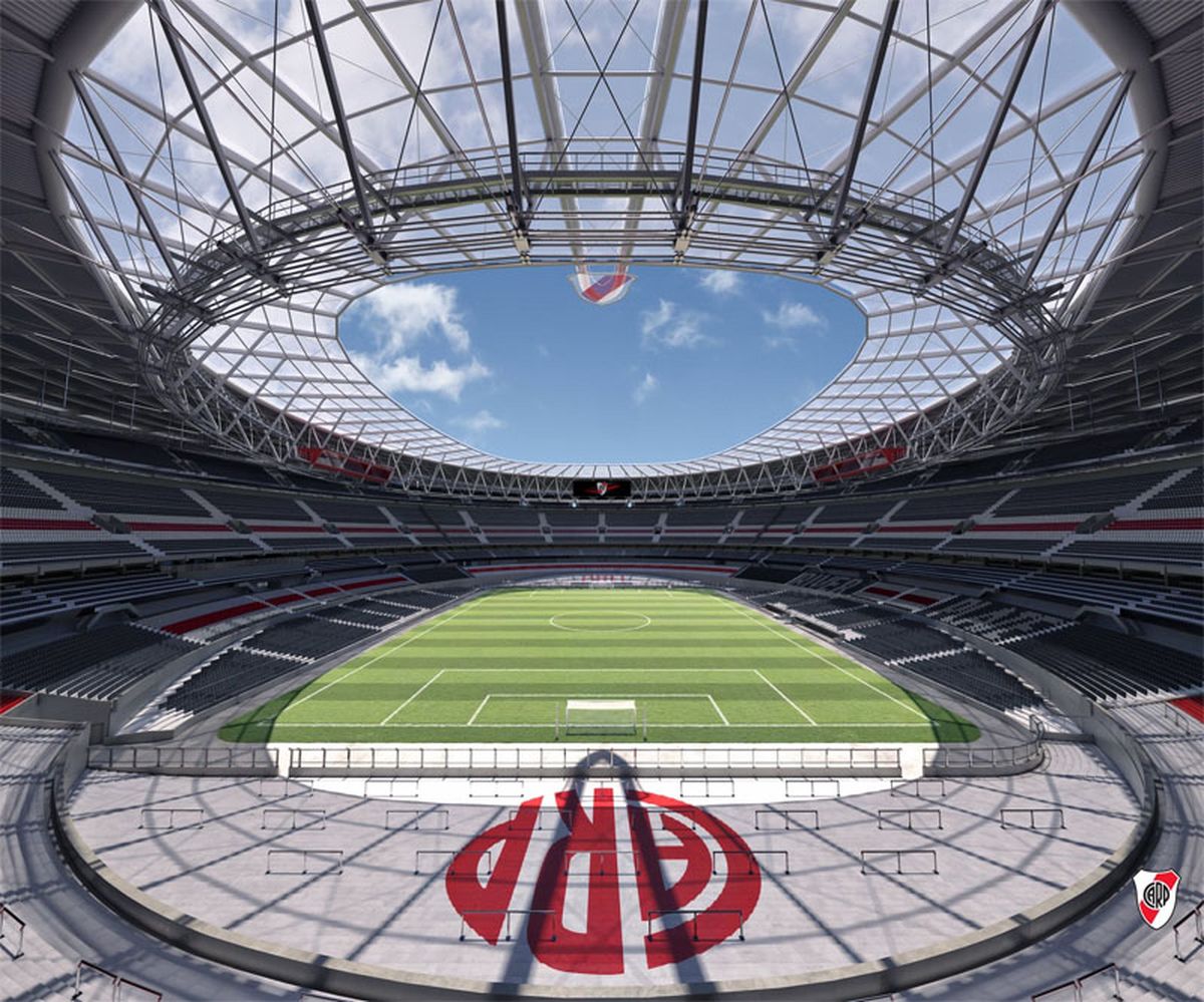 As&iacute; quedar&iacute;a el estadio Monumental.