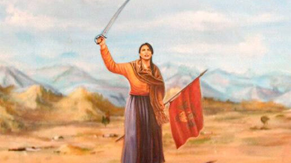Juana Azurduy fue la primera mujer con rango militar en la historia mundial.