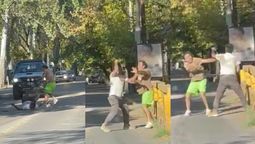 Dos hombres protagonizaron una salvaje pelea en las calles de Mendoza