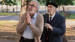 Eduardo Blanco y Luis Brandoni, protagonistas de Parque Lezama en Netflix.&nbsp;
